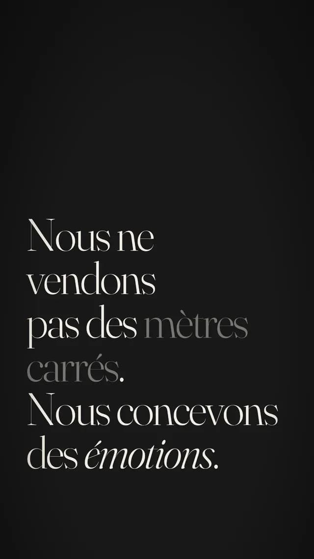 Story à la une, compte architecture d'intérieur