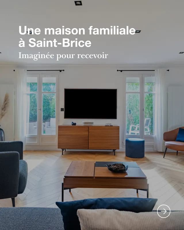 Cover de carrousel « Une maison familiale à Saint-Brice », compte ameublement