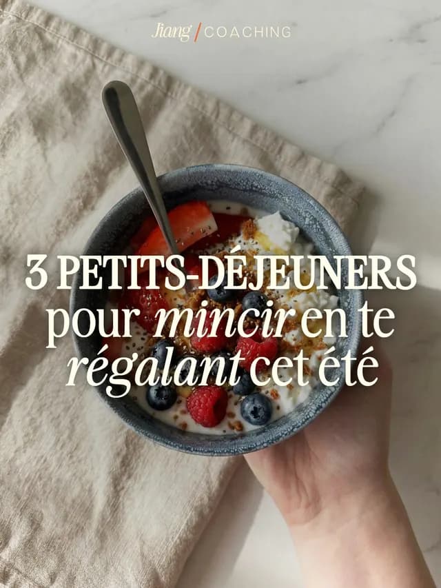 Cover de carrousel « 3 petits déjeuners pour mincir en te régalant »